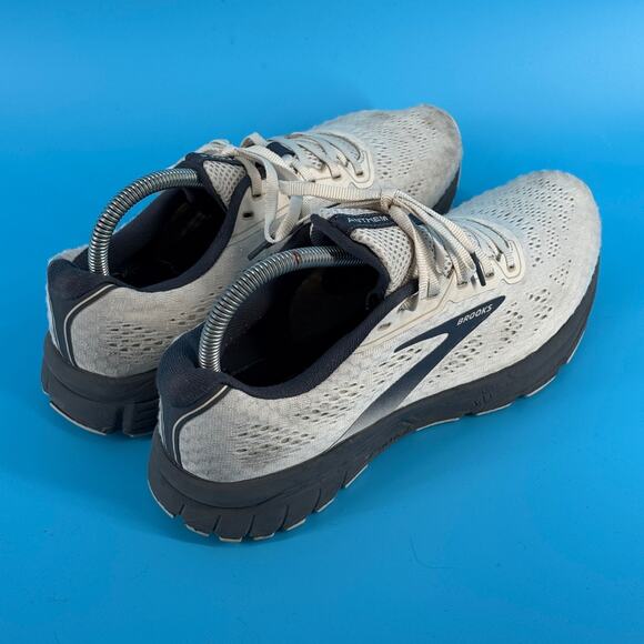Brooks Anthem 4 Running Shoes Mens 10 Gray Black Cushion Sneakers Athletic - Picture 7 of 11